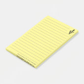 カスタマイズ可能な黄色の獣医オフィス獣医 ポストイット (アングル)