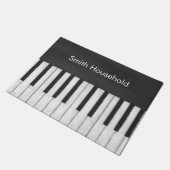 カスタマイズ可能な黒板のキーボード ドアマット (アングル)