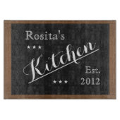 カスタマイズ可能な黒板切削ボード カッティングボード (正面)