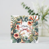 カスタマイズ可能な1マティーカードとフローラリース シーズンカード (スタンド正面)