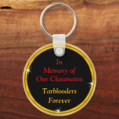 カスタマイズ可能な1974年クラスの懇親会、キーホルダー キーホルダー (裏面)