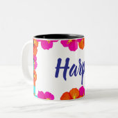 カスタマイズ可能な2トーンコーヒーマグ ツートーンマグカップ (正面左)