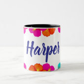 カスタマイズ可能な2トーンコーヒーマグ ツートーンマグカップ (中央)