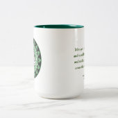 カスタマイズ可能な2トーンSt. Patrick's Day Mug 15 oz ツートーンマグカップ (中央)