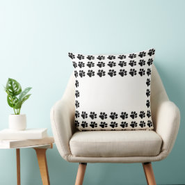 カスタマイズ可能な2枚の写真Paw-trait Perfect クッション