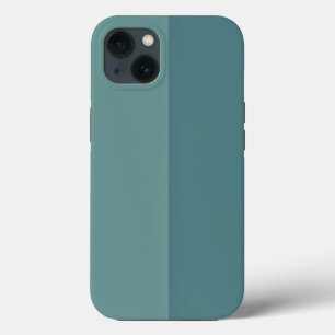 カスタマイズ可能な2色(青) iPhone 13ケース