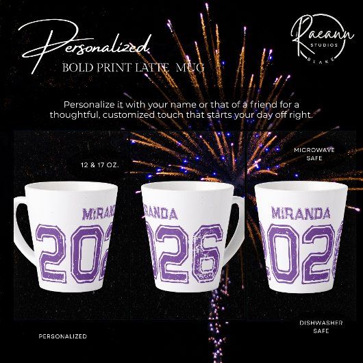 カスタマイズ可能な2026はっきりしたプリントセラミックラテマグカップ カフェラテマグ