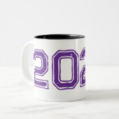 カスタマイズ可能な2026はっきりしたプリント2トーンセラミックマグカップ ツートーンマグカップ (正面左)