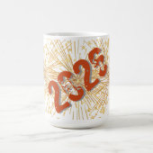 カスタマイズ可能な2026動揺してデザインセラミックマグカップ コーヒーマグカップ (中央)