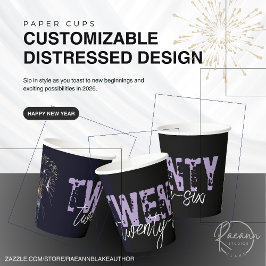 カスタマイズ可能な2026動揺してデザイン紙カップ 紙コップ