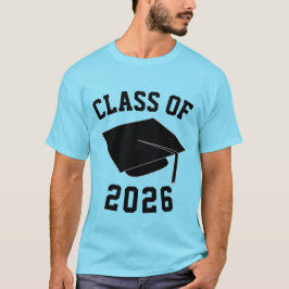 カスタマイズ可能な2026年卒業記念Tシャツ Tシャツ