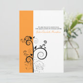 カスタマイズ可能な20XX卒業発表 招待状 (スタンド正面)