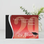 カスタマイズ可能な29年クラスの懇親会 招待状 (スタンド正面)