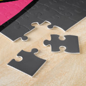 カスタマイズ可能な3トーンパグ ジグソーパズル (側面)