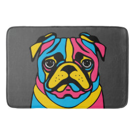 カスタマイズ可能な3トーンパグ バスマット