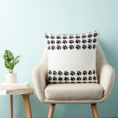 カスタマイズ可能な3枚の写真を持つPaw-trait Perfect クッション (椅子)