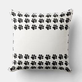 カスタマイズ可能な3枚の写真を持つPaw-trait Perfect クッション