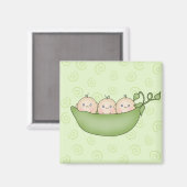 カスタマイズ可能な3連磁石 マグネット (正面/裏面)