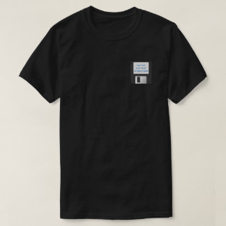 カスタマイズ可能な3.5" フロッピーディスク Tシャツ