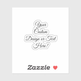 カスタマイズ可能な3" x 3"カスタムカットビニールシール シール