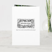 カスタマイズ可能な50と素晴らしいバラ金ゴールド50誕生日 招待状 (裏面)