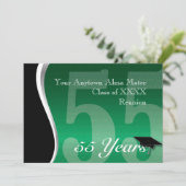 カスタマイズ可能な55年クラスの懇親会 招待状 (スタンド正面)