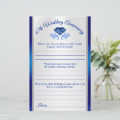 カスタマイズ可能な65周年記念パーティーの質問シート (スタンド正面)