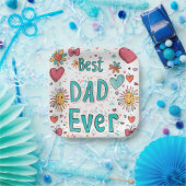 カスタマイズ可能な7インチスクエア紙プレートイベント ペーパープレート (パーティー)