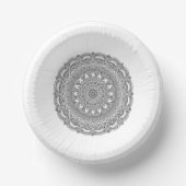 カスタマイズ可能な7インチ紙イベント用ボウル ペーパーボウル (正面)