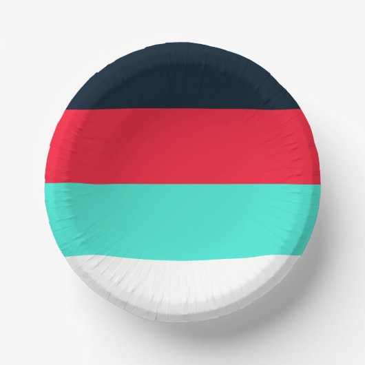 カスタマイズ可能な7インチ紙イベント用ボウル ペーパーボウル (正面)