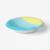 カスタマイズ可能な7インチ紙イベント用ボウル ペーパーボウル (傾斜あり)