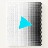 カスタマイズ可能な80sメンフィススタイル ノートブック (裏面)