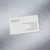 カスタマイズ可能な9行パーソナライズされた マグネット名刺 (インサイチュ)