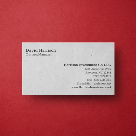 カスタマイズ可能な9行パーソナライズされた 名刺