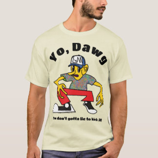 カスタマイズ可能な90年代ヒップホップホームィーTシャツ　ヴィンテージスタイル Tシャツ