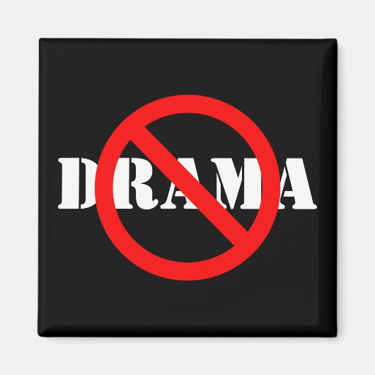 カスタマイズ可能な「いいえ」記号 マグネット (正面)