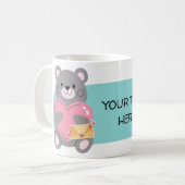 カスタマイズ可能な コーヒーマグカップ (正面左)