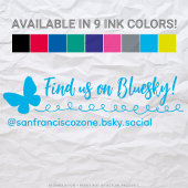 カスタマイズ可能な「ソーシャルメディアで私たちを見つける」 Trodat 4911 セルフインキングスタンプ