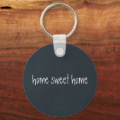 カスタマイズ可能な「チョークボード」キーチェーン キーホルダー (正面)