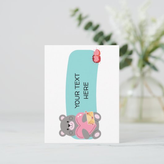 カスタマイズ可能な ポストカード (スタンド正面)