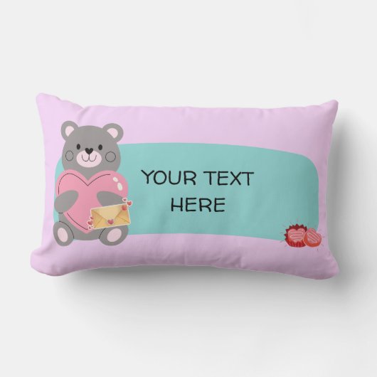 カスタマイズ可能な ランバークッション (正面)