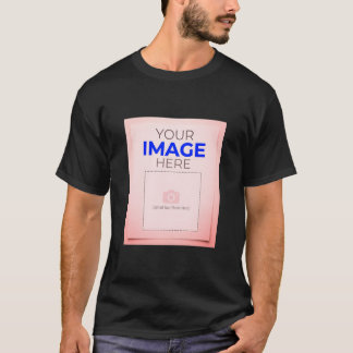 カスタマイズ可能な「ロゴ」ミニマリスト シールド Tシャツ