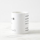 カスタマイズ可能な「世界で一番の父」コード マグ - 年のギフト (中央)