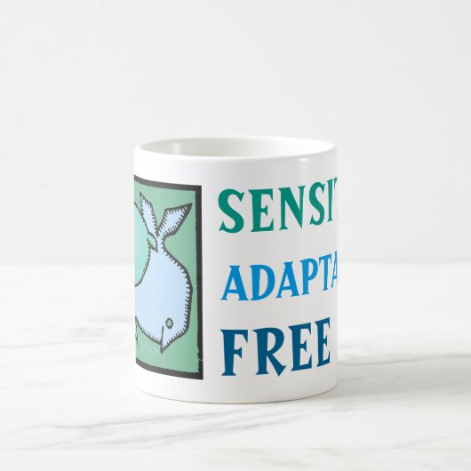 カスタマイズ可能な〔占星術の〕十二宮図サインパーソナリティPisces Mag コーヒーマグカップ (中央)