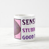 カスタマイズ可能な〔占星術の〕十二宮図サインパーソナリティTaurus Mug コーヒーマグカップ (中央)