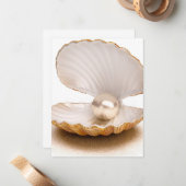 カスタマイズ可能な、固定された、ノテカード真珠 ノートカード (正面/裏面インサイチュ)