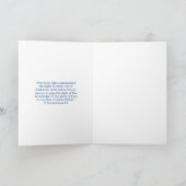 カスタマイズ可能な(平和)地上シャロム シーズンカード (内部)