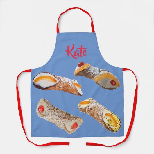 カスタマイズ可能な「甘いカノーリ」エプロン エプロン (正面)