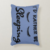 カスタマイズ可能な"私はむしろ"睡眠の枕です アクセントクッション (正面(垂直))