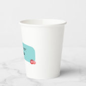 カスタマイズ可能な 紙コップ (左)